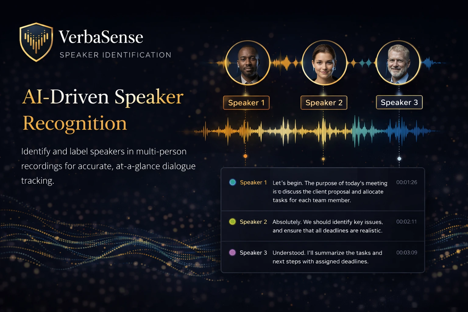 Illustration: Speaker identification